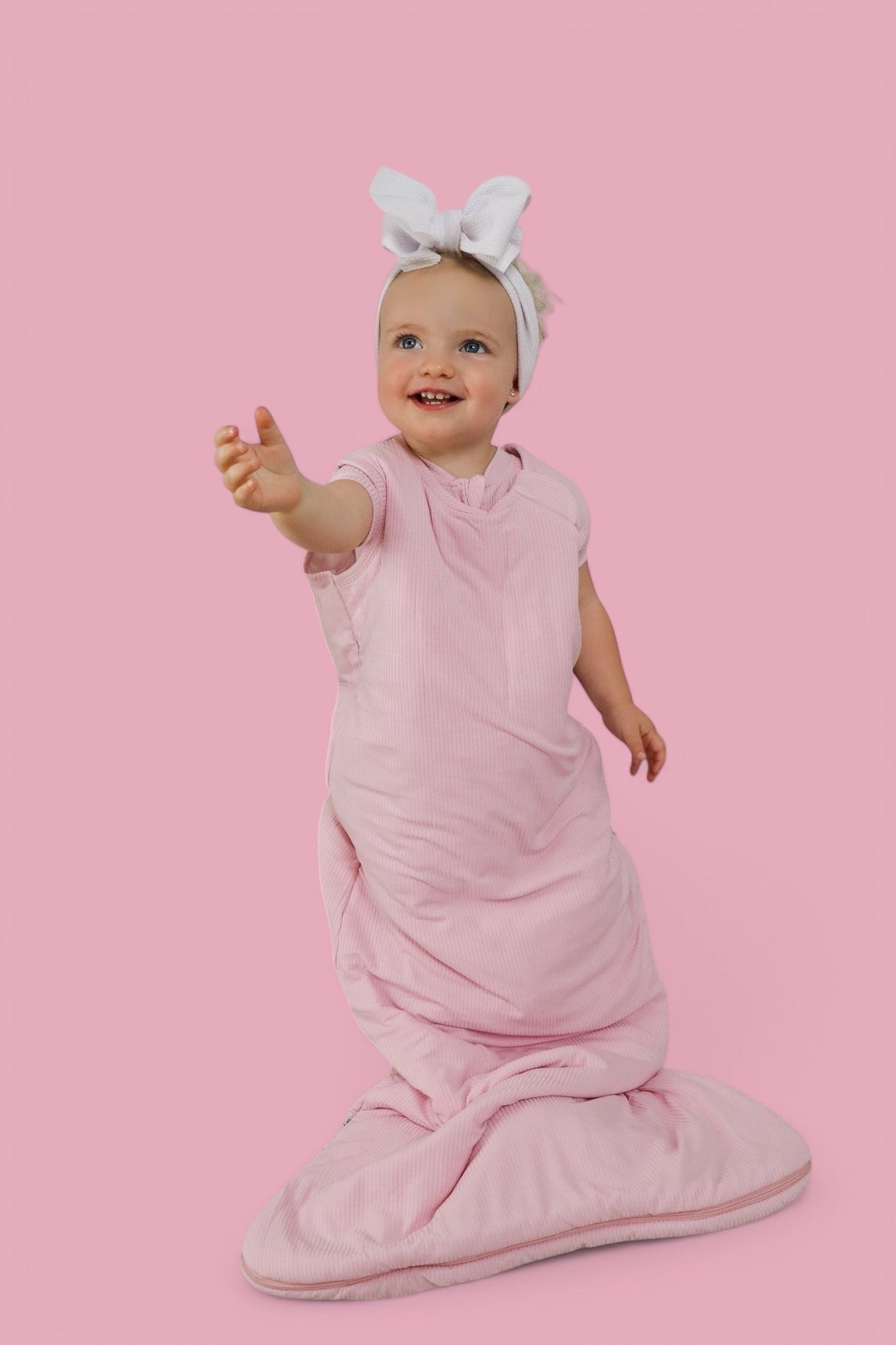 PINK ROSE RIB DREAM SLEEP SACK