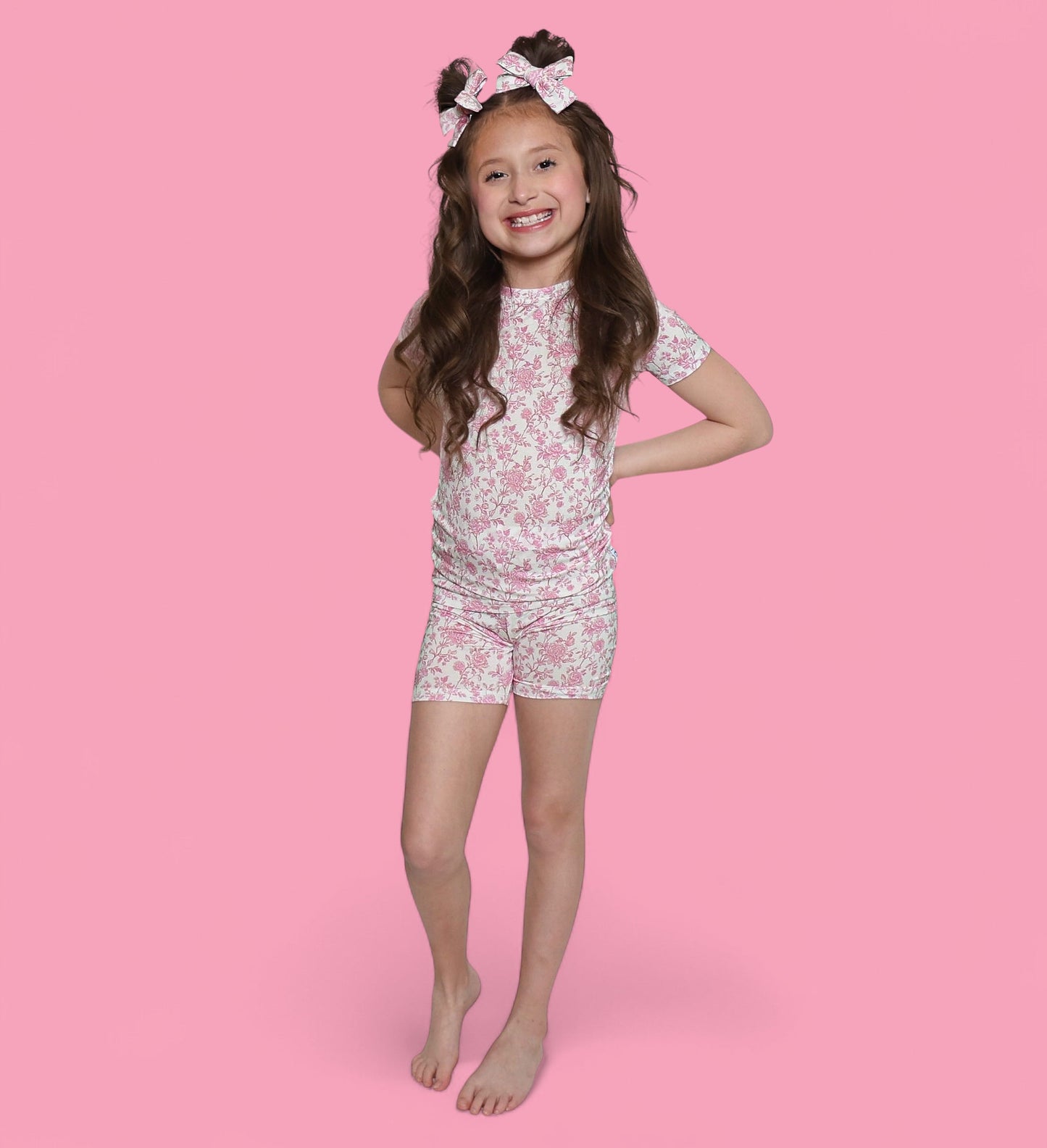 ROSEWOOD TOILE DREAM SHORT SET