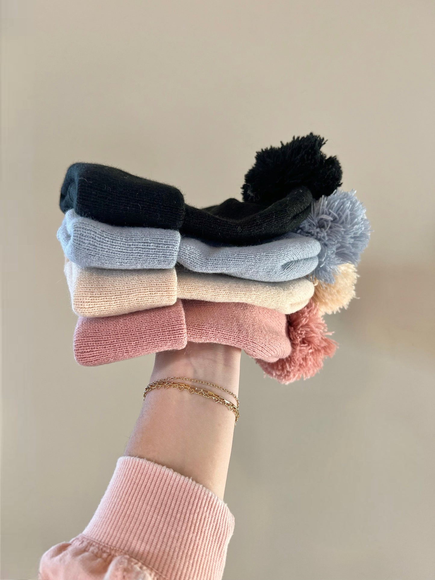 Pom Pom Beanie
