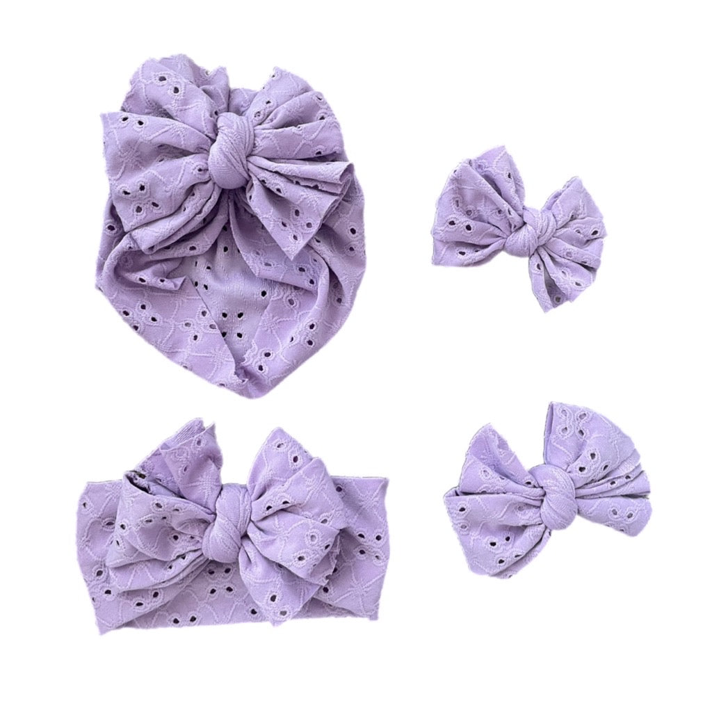 Blissful ~ Lavender Eyelet