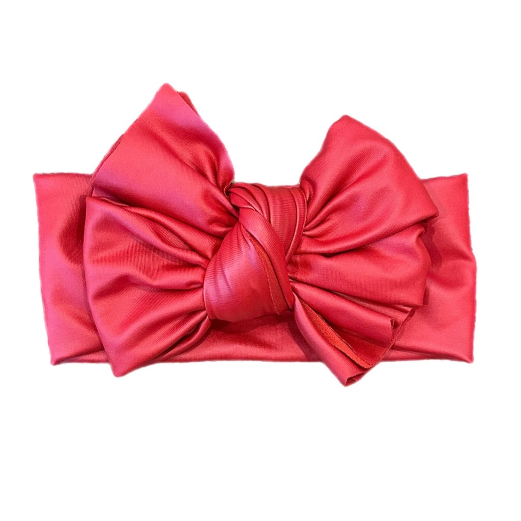 Heart Eyes ~ Shiny Red Pleather