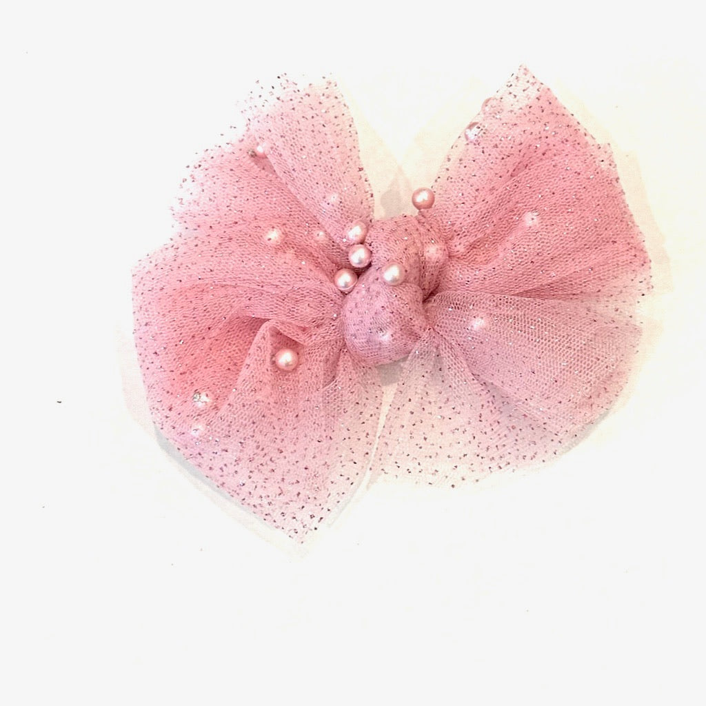 Paper Rings ~ Light Pink Shimmer Pearl
