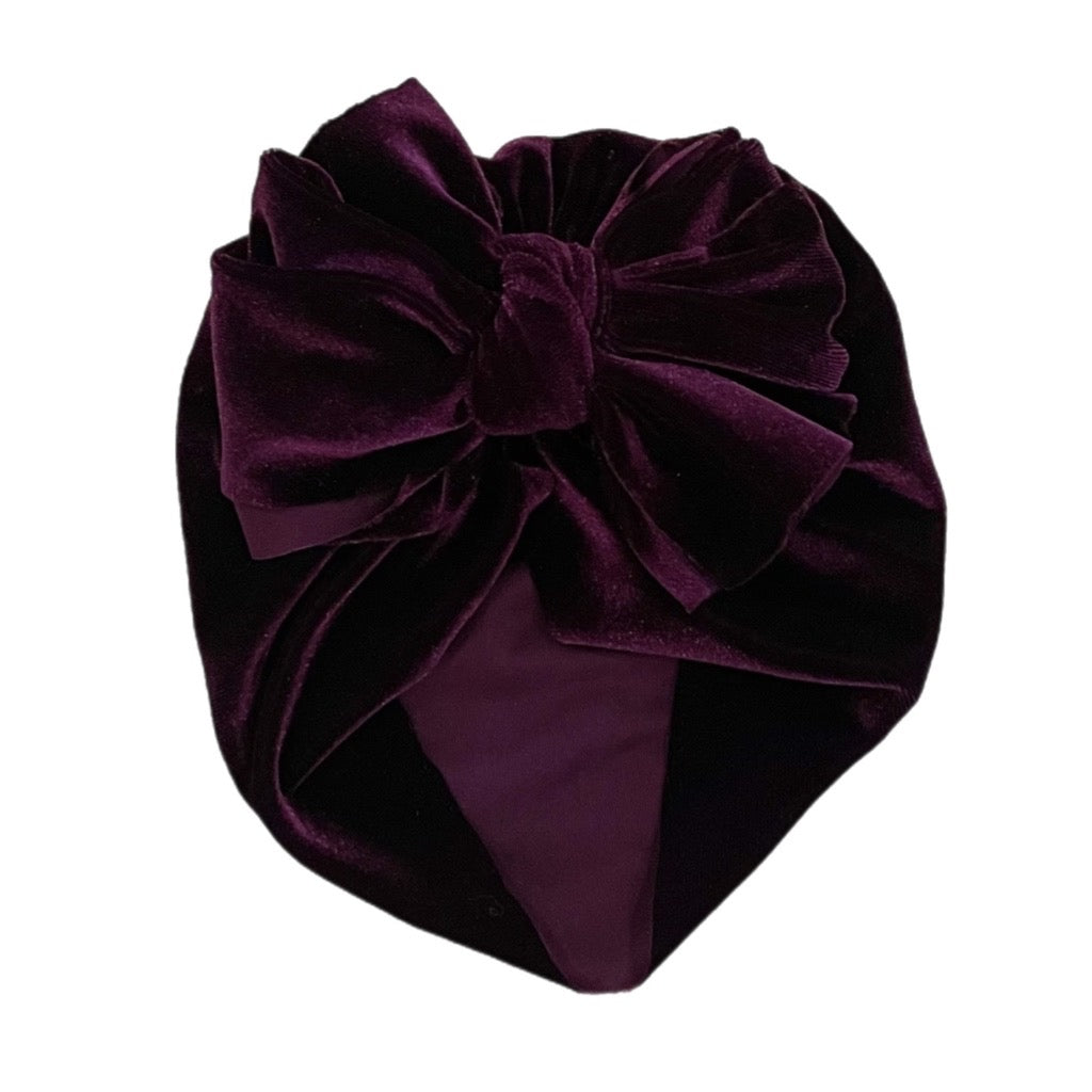 Love Me Always ~ Dark Wine Purple Velvet