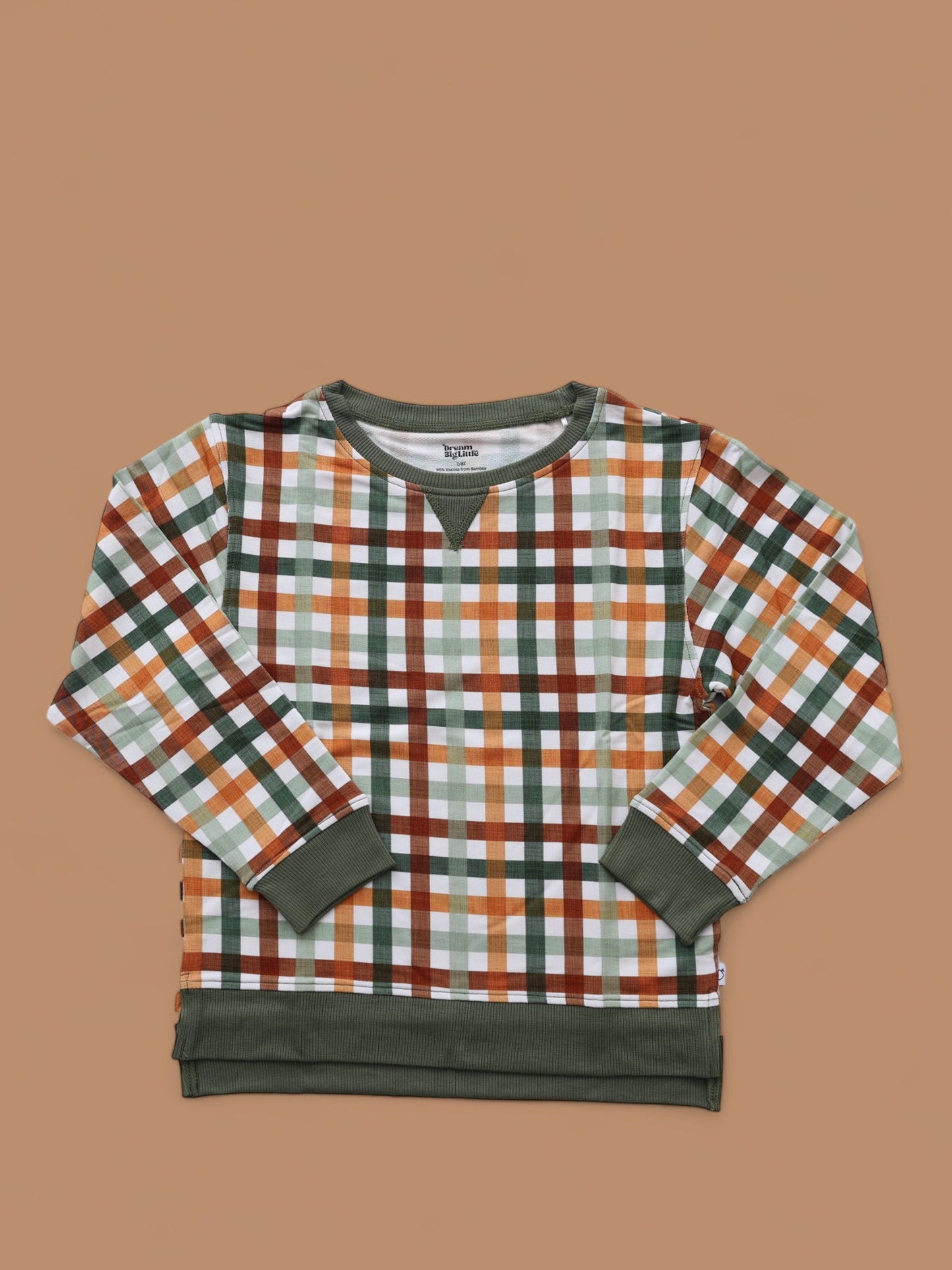 AUTUMN PLAID DREAM PULLOVER
