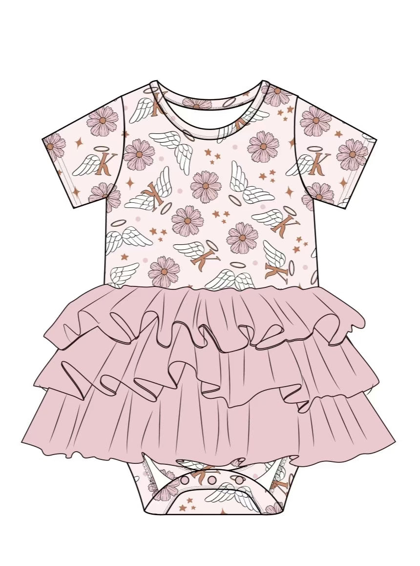 KALLIE'S WING'S DREAM TUTU BODYSUIT DRESS
