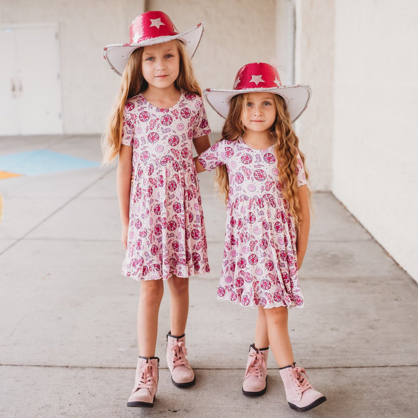 LET'S GO GIRLZZZ DREAM RUFFLE DRESS