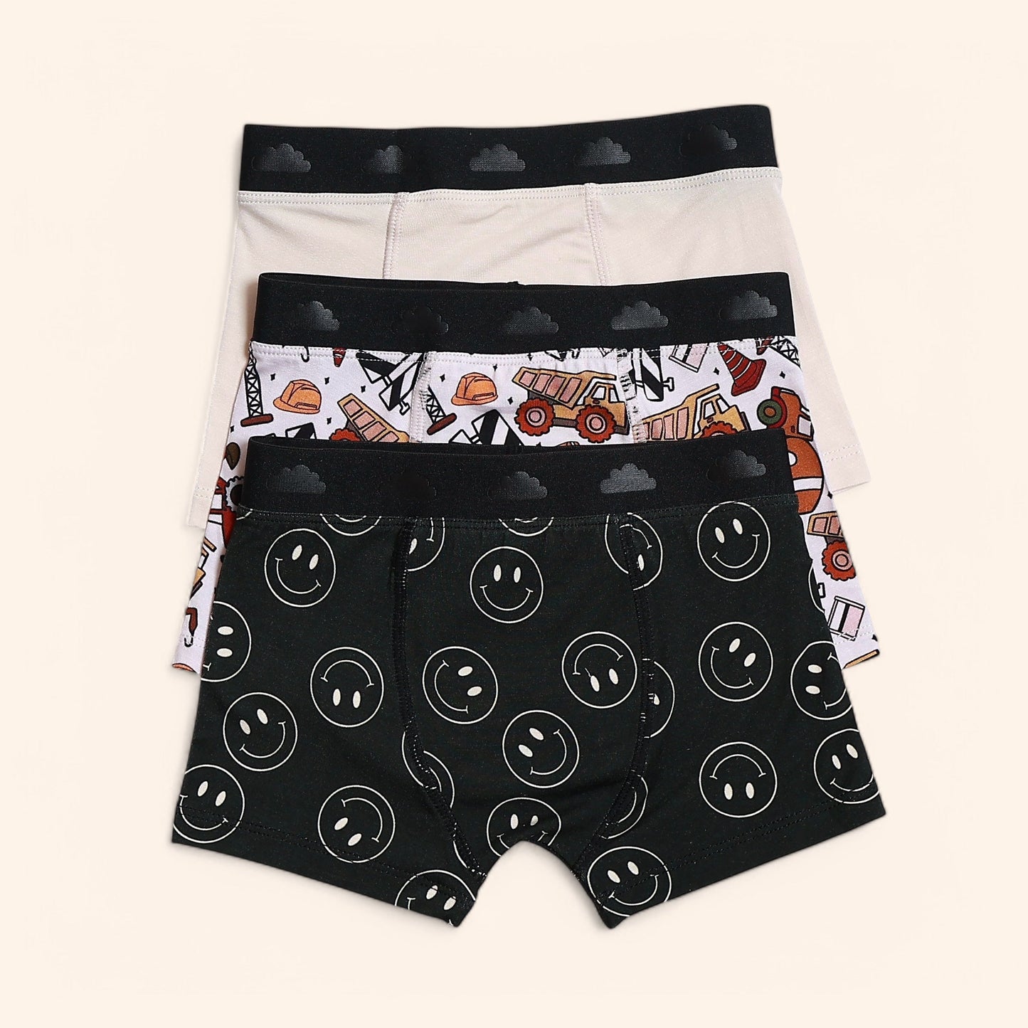 MIDNIGHT SMILES DREAM BOY'S BOXER BRIEF SET