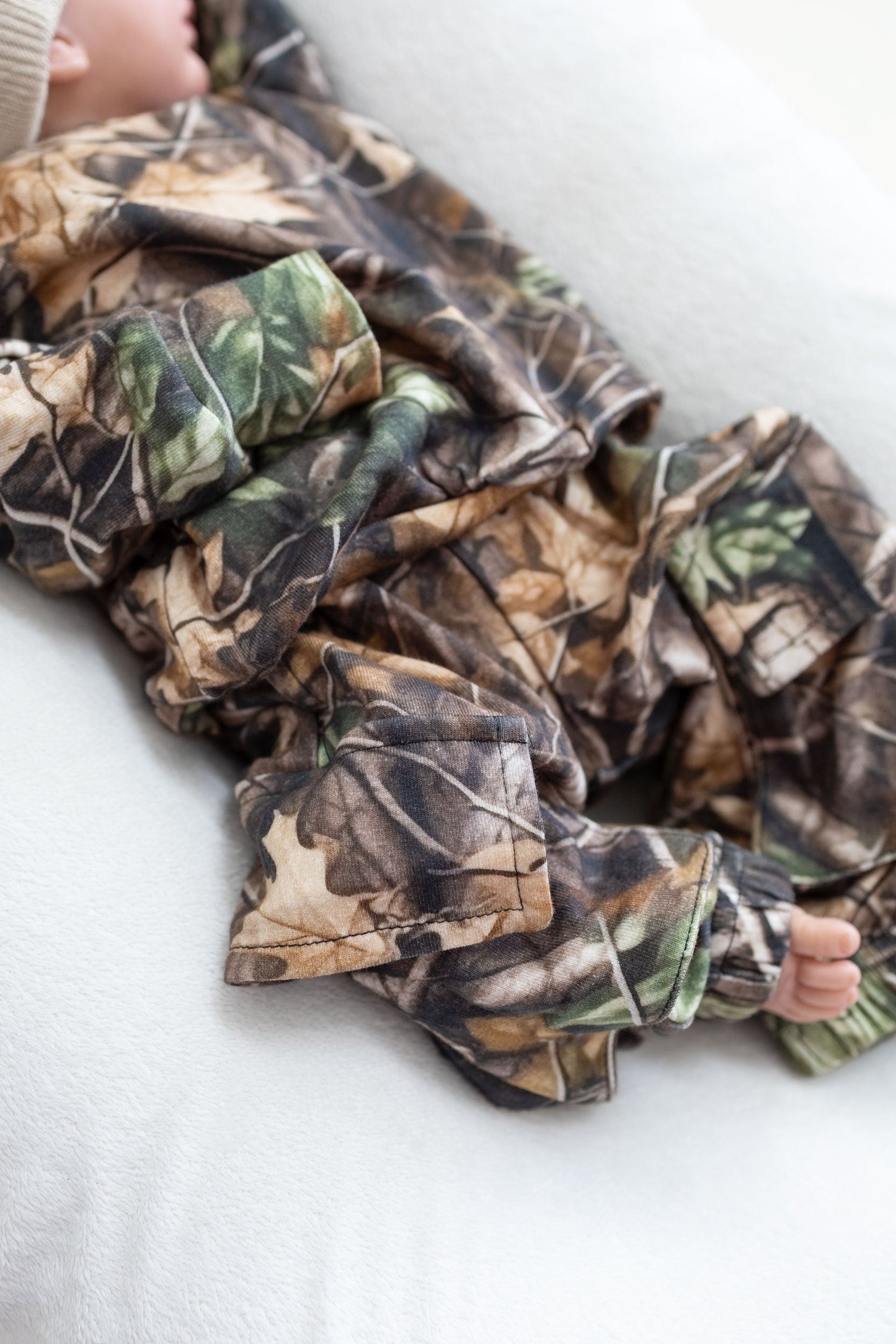 Cargo Jogger Set | Brown Camo