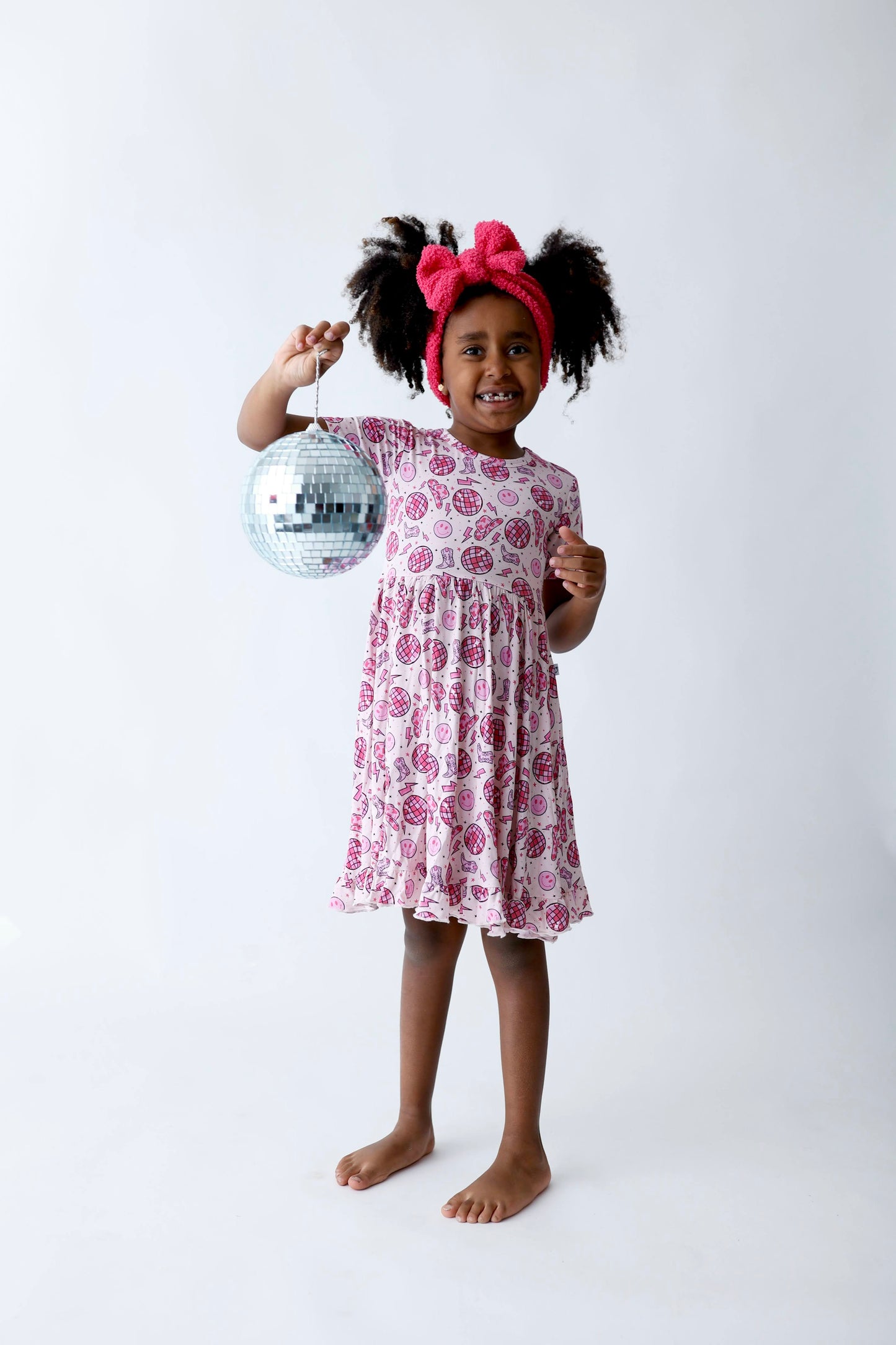 LET'S GO GIRLZZZ DREAM RUFFLE DRESS