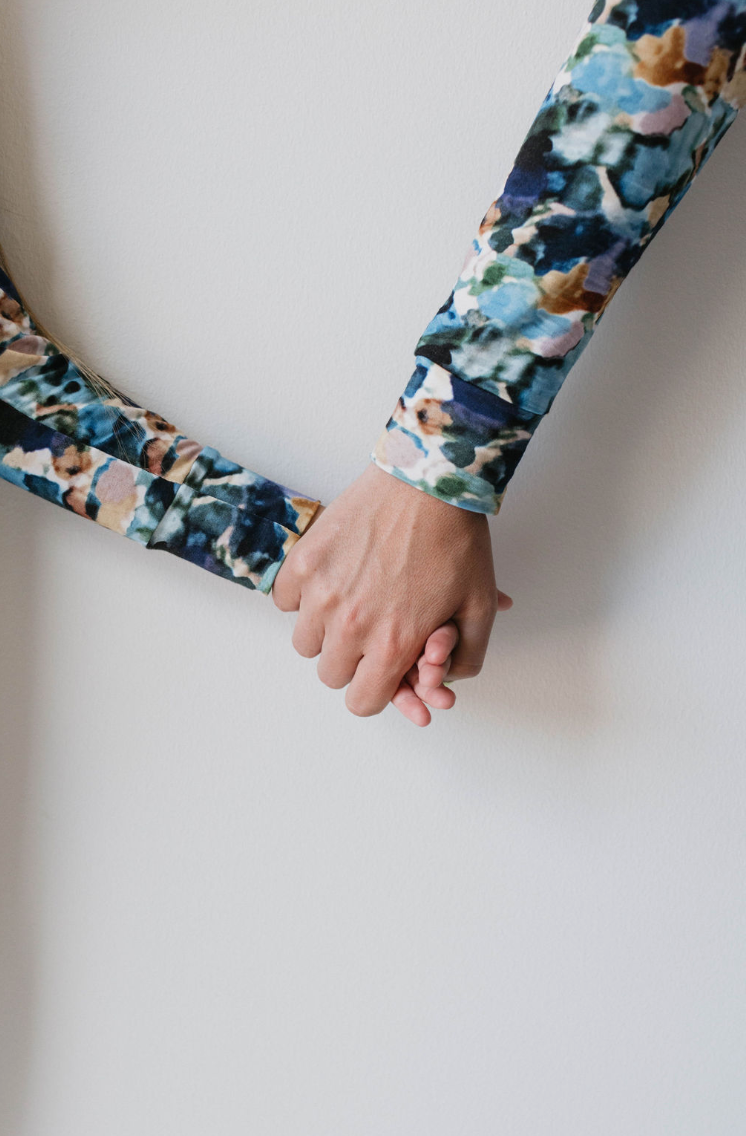 Women's Long Sleeve Bamboo Pajama | Charli Print