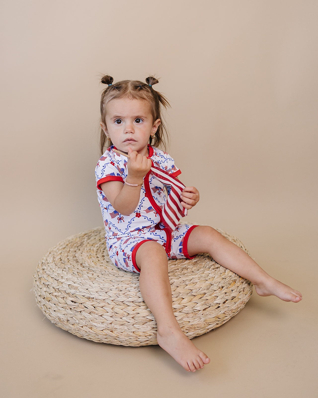 Bamboo Shorty Romper | American Girl