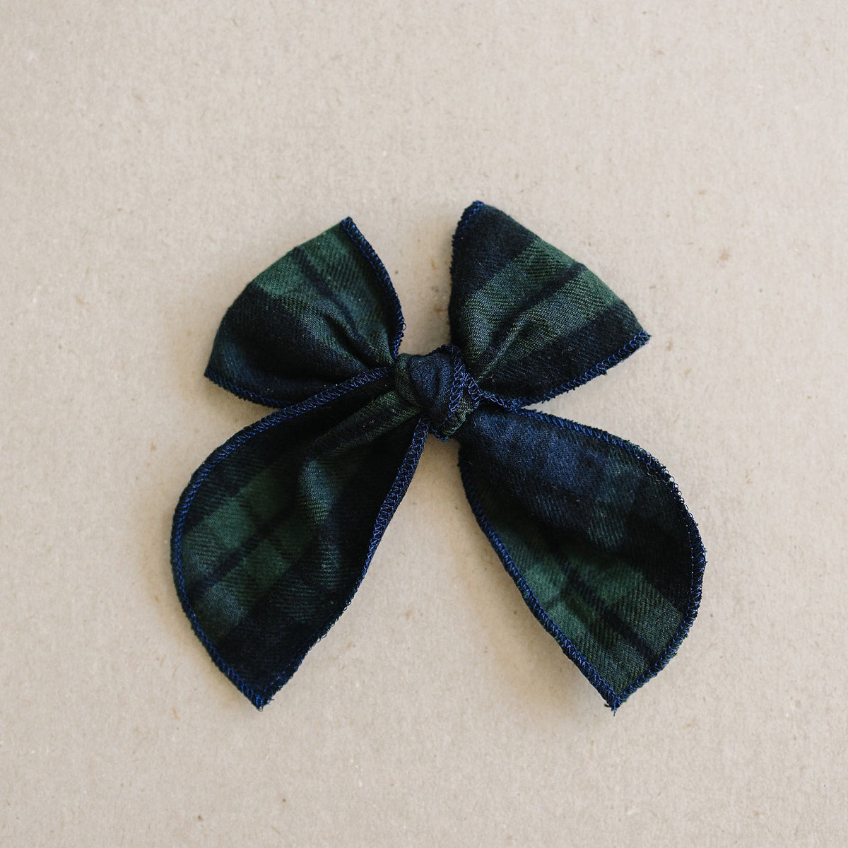 Alpine Plaid Hair Bow
