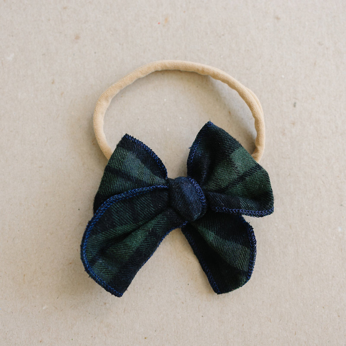Alpine Plaid Hair Bow