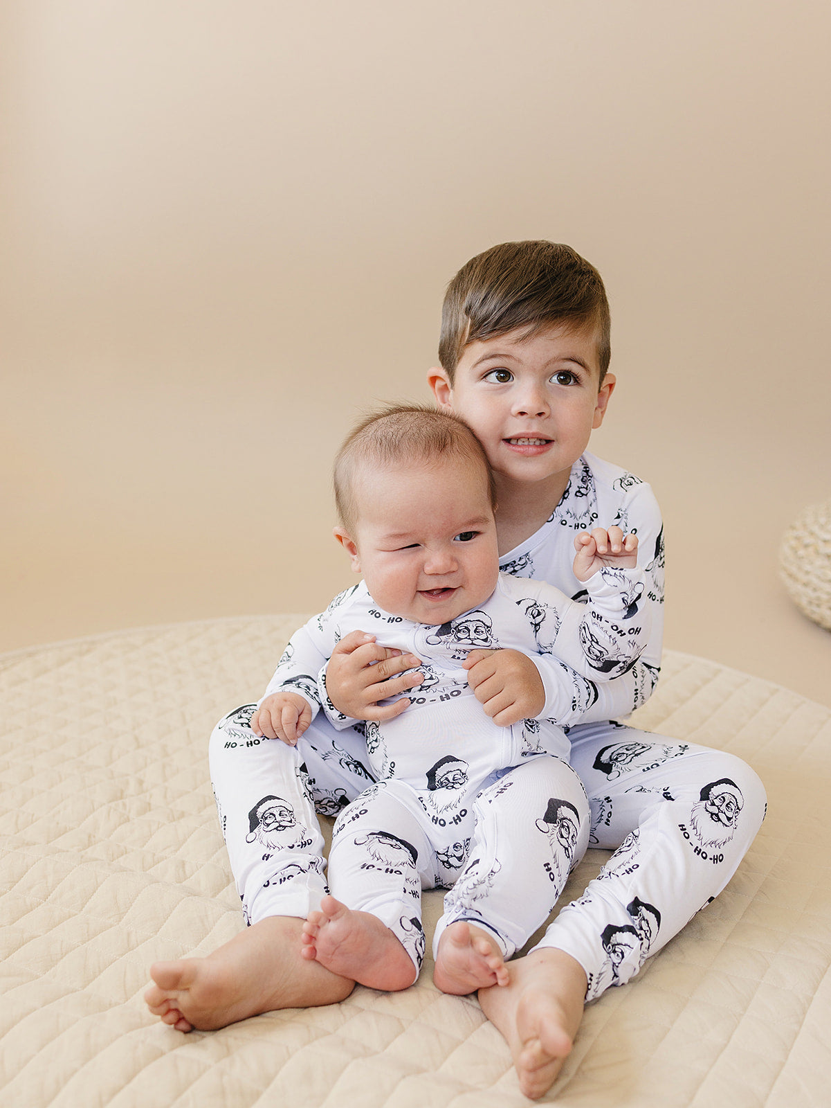 Bamboo Zip Romper | Cool Santa