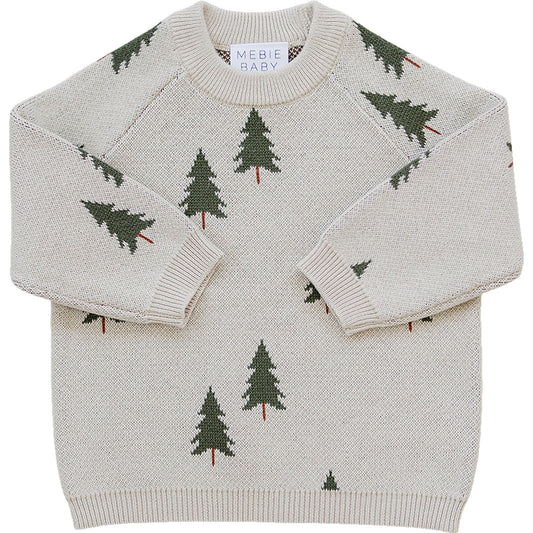 Pine Tree Knit Sweater