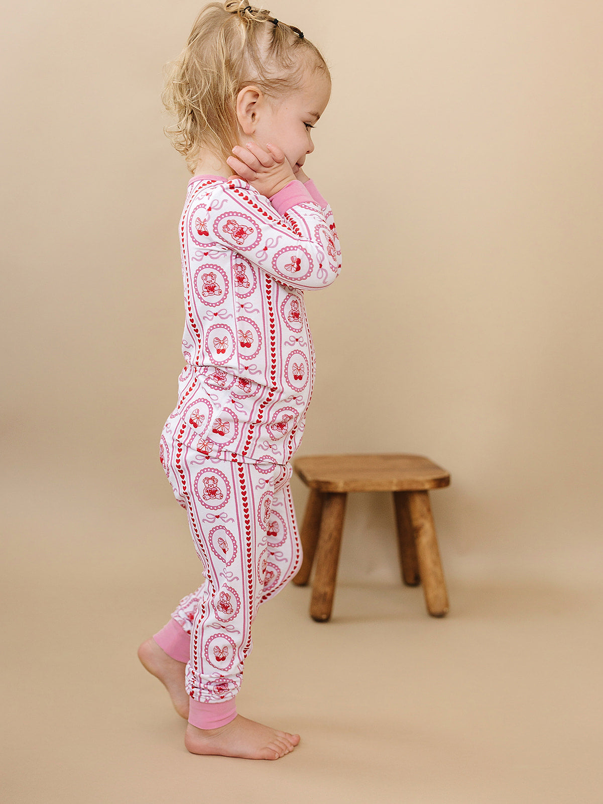Bamboo Two Piece Set | Cherry Bear