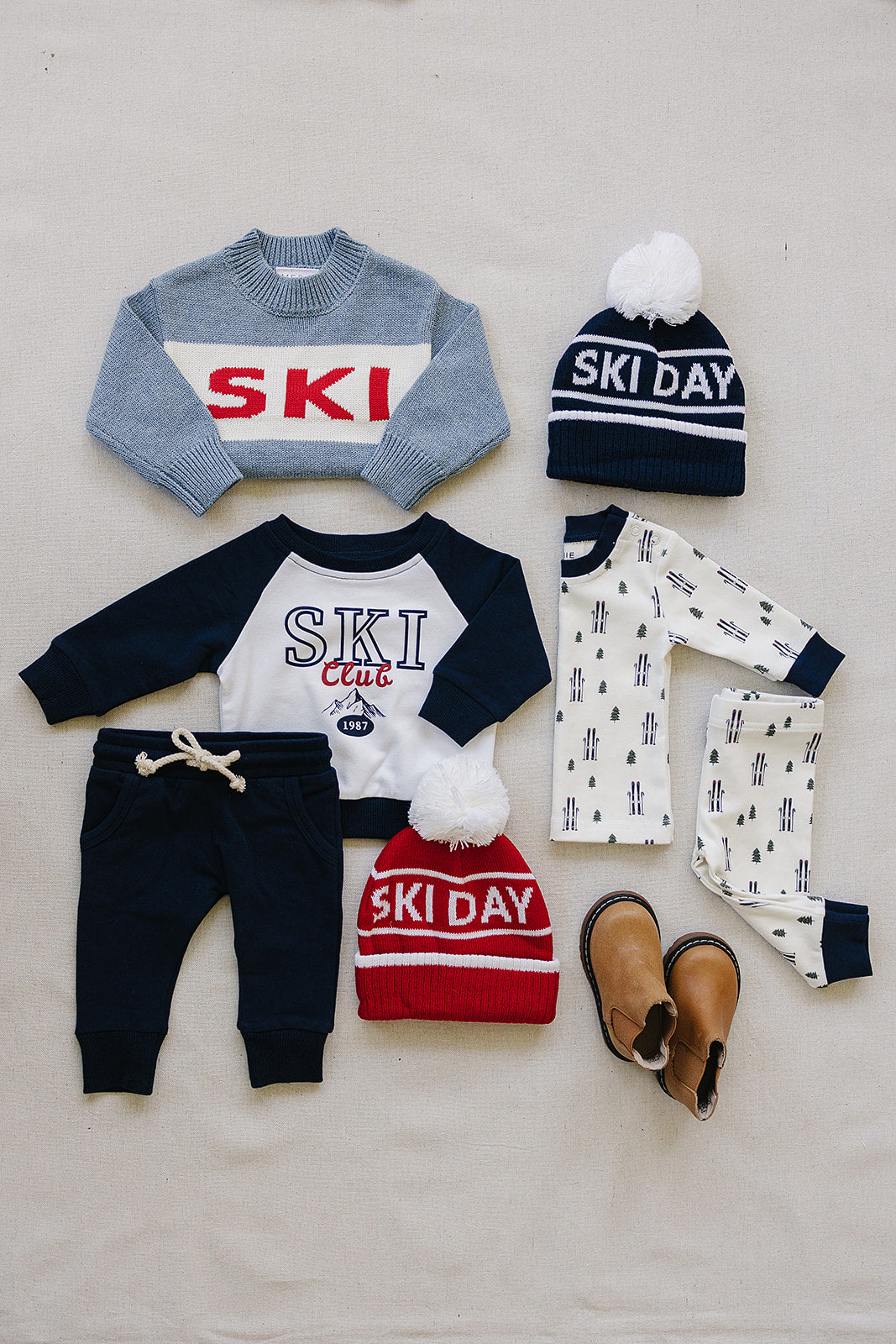 Navy Ski Beanie
