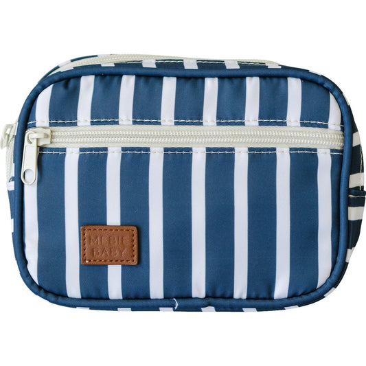 Navy Stripe Mini Fanny Pack