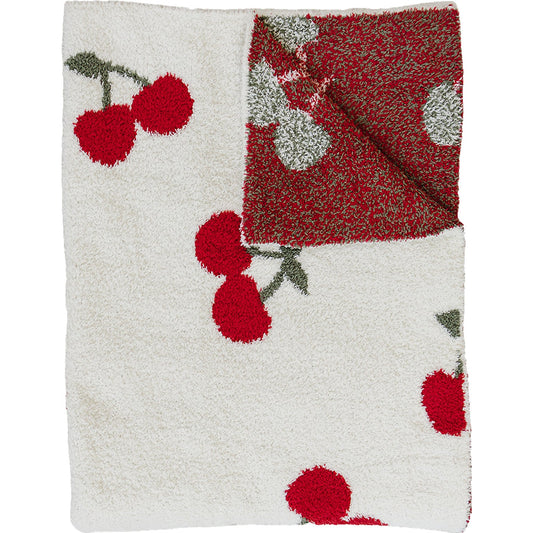 Cherry Plush Blanket