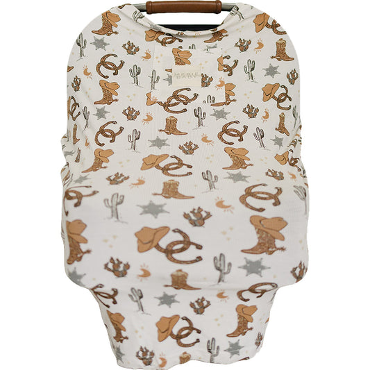 Outlaw Cowboy Ribbed Bamboo Multi-Use Cover