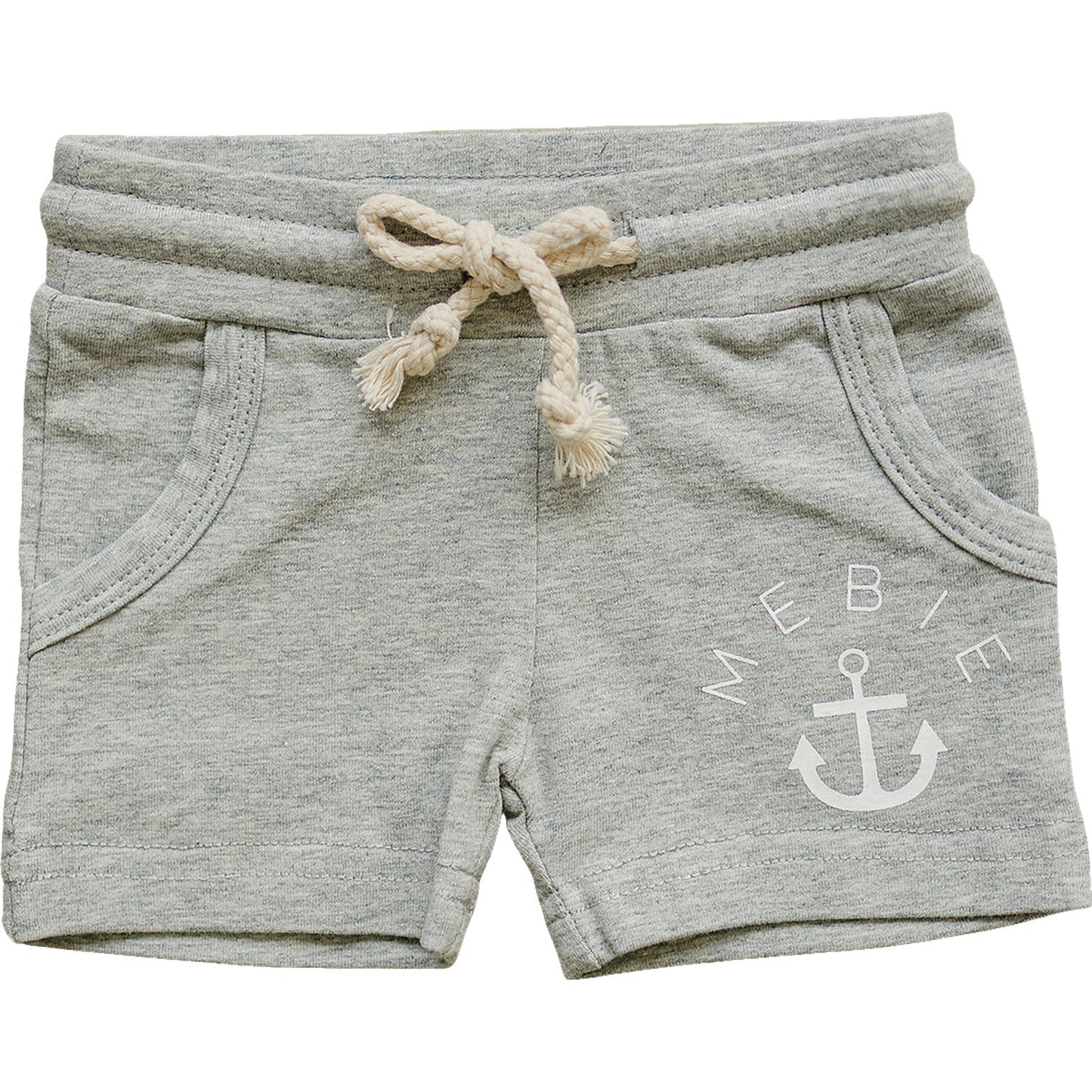 Grey Anchor Pocket Shorts