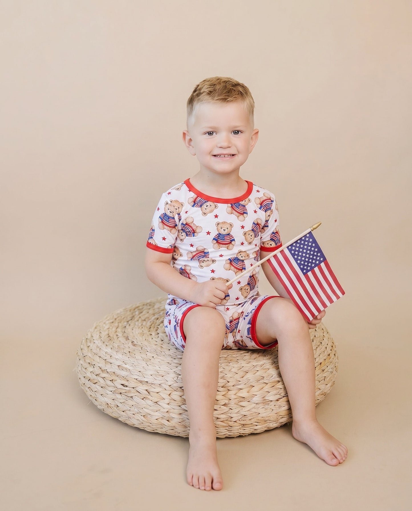 Bamboo Shorts Set | American Bear