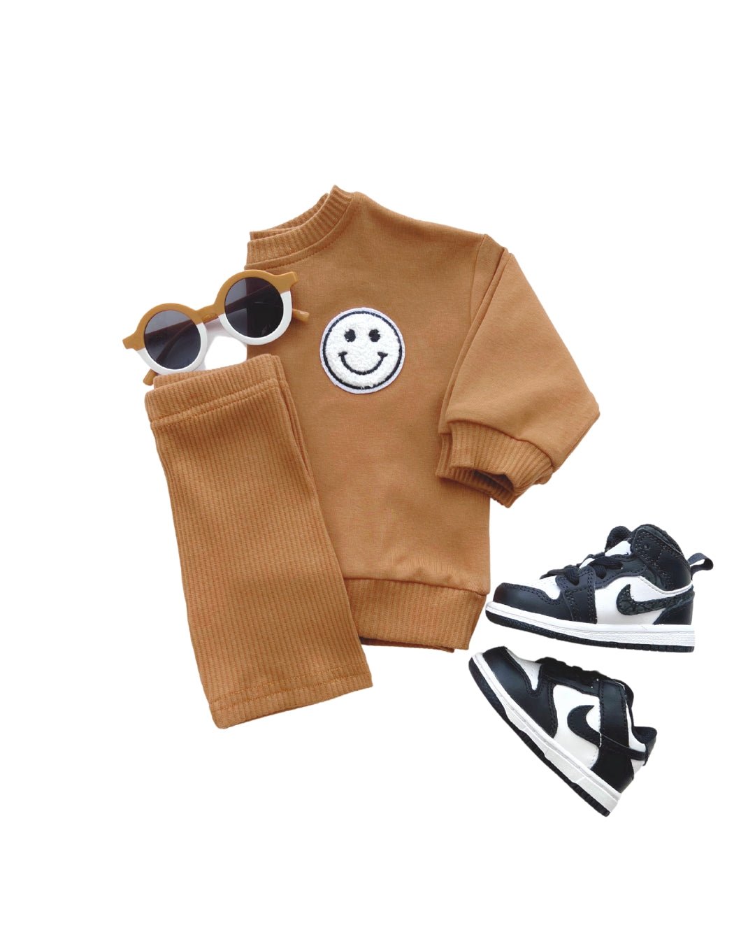 Biker Shorts Set | Brown