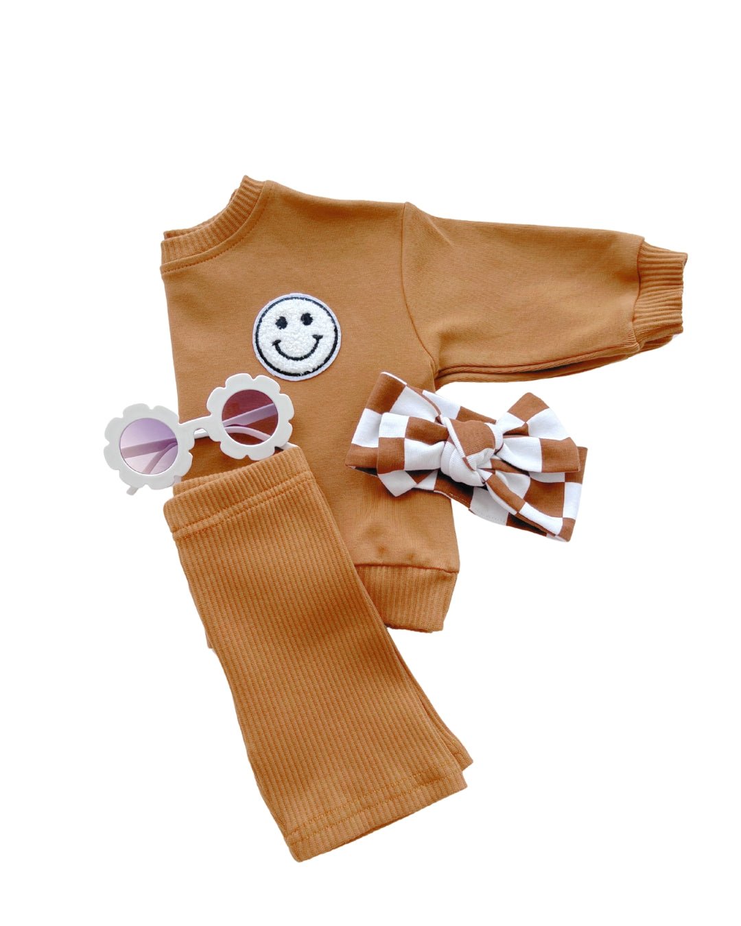Biker Shorts Set | Brown