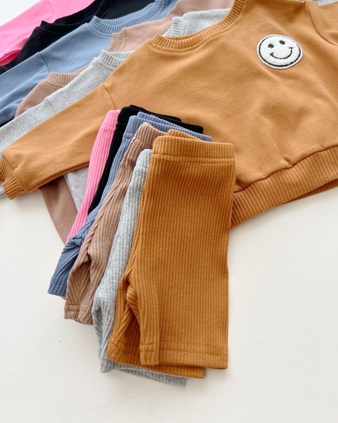 Biker Shorts Set | Brown