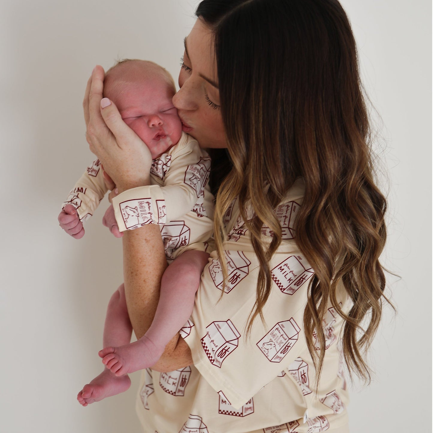 Women's Boxy Tee Lounge Set | Milk