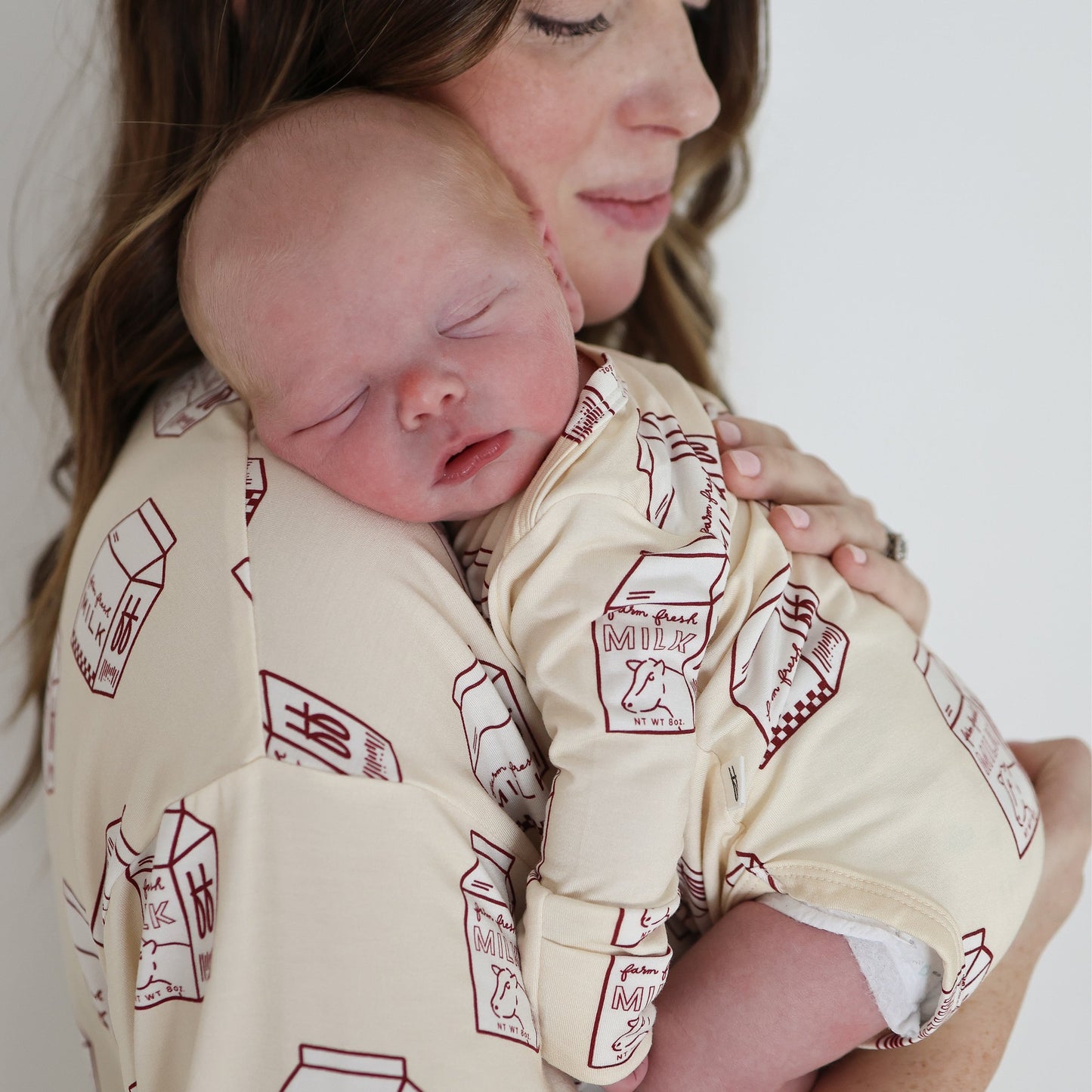 Women's Boxy Tee Lounge Set | Milk