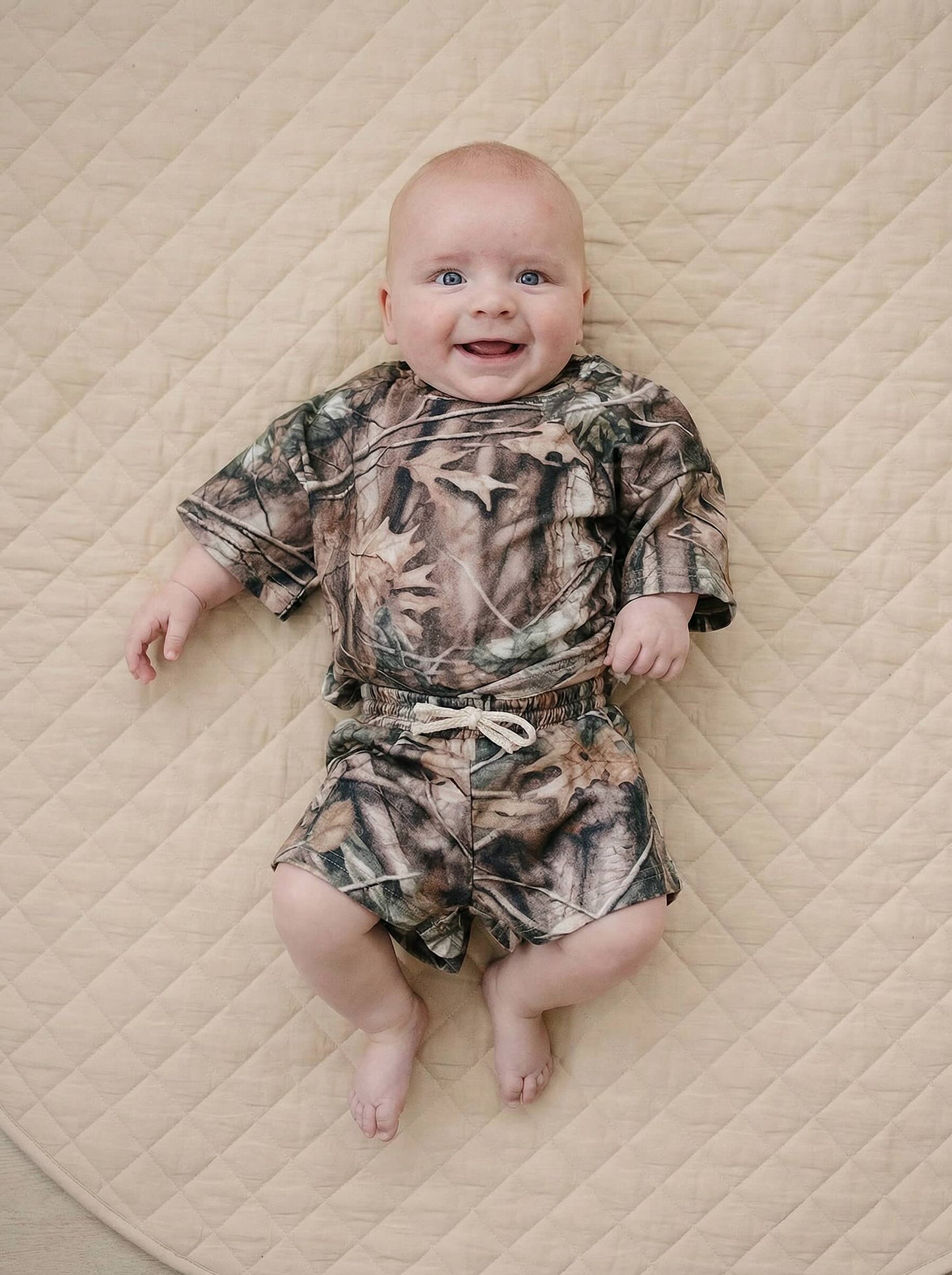 Shorts Set | Brown Camo