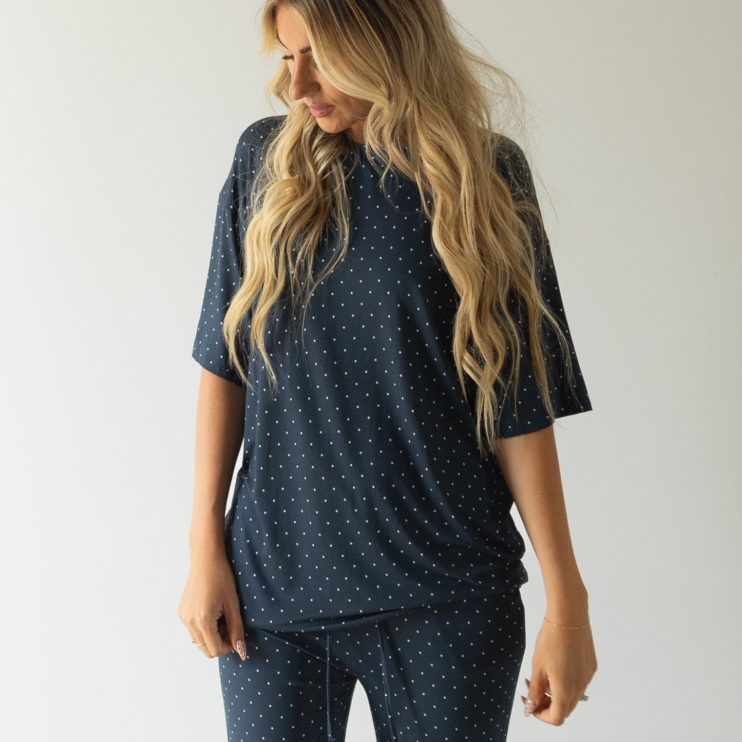 Short Sleeve Women's Bamboo Lounge Set | Emery
