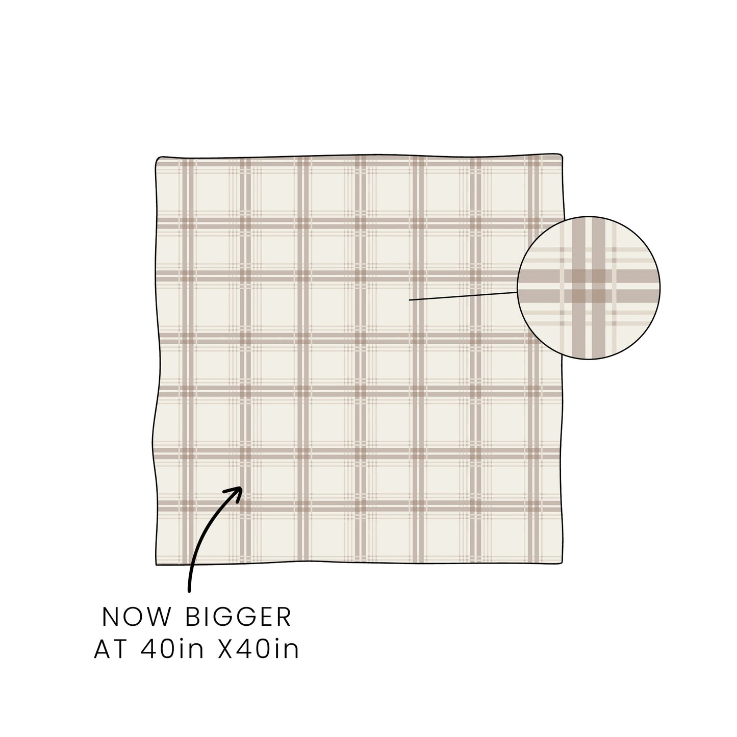 Bamboo Swaddle | Ellis Plaid
