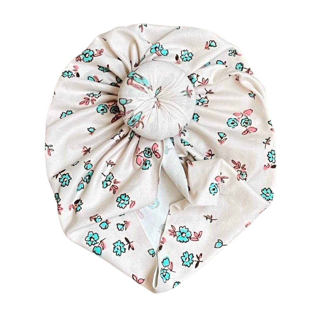 Mint 2 Be ~ Cream w/ Mint Floral
