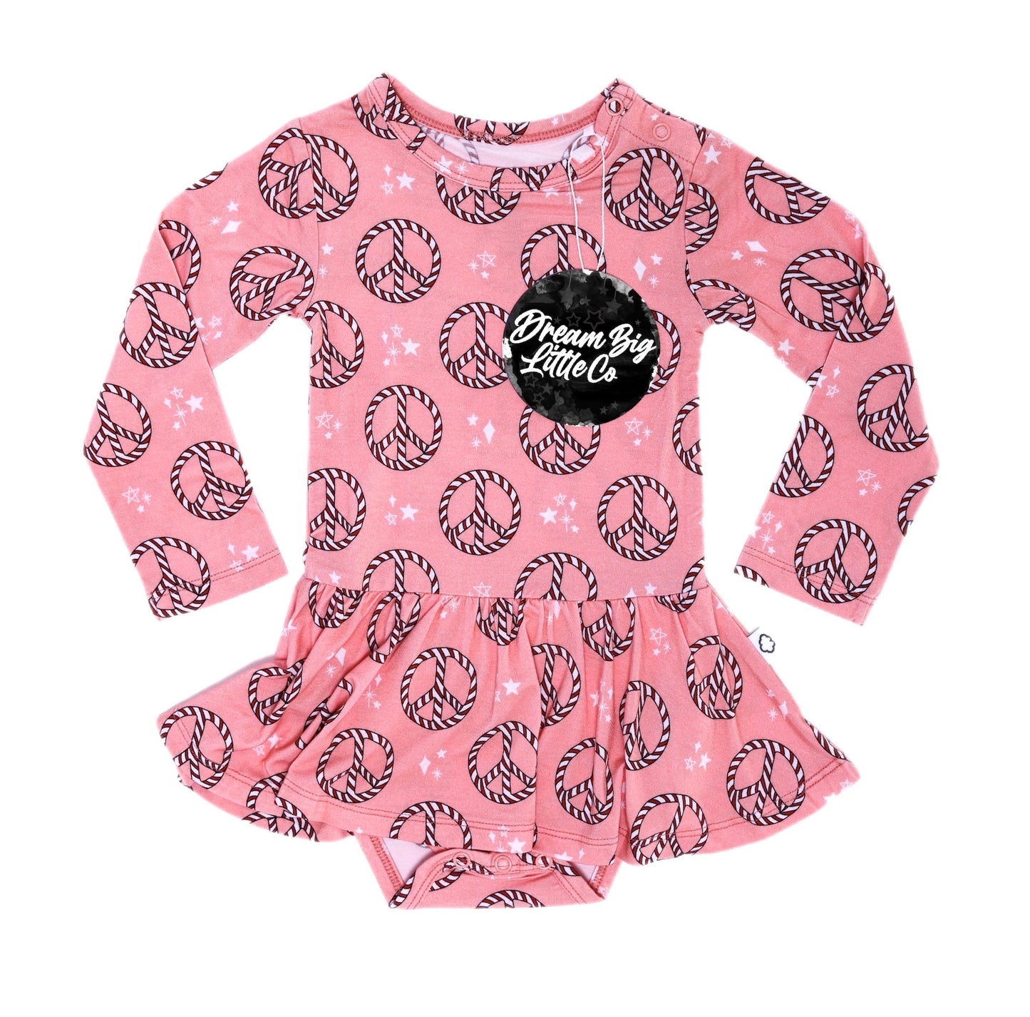 GROOVY CANES DREAM BODYSUIT DRESS