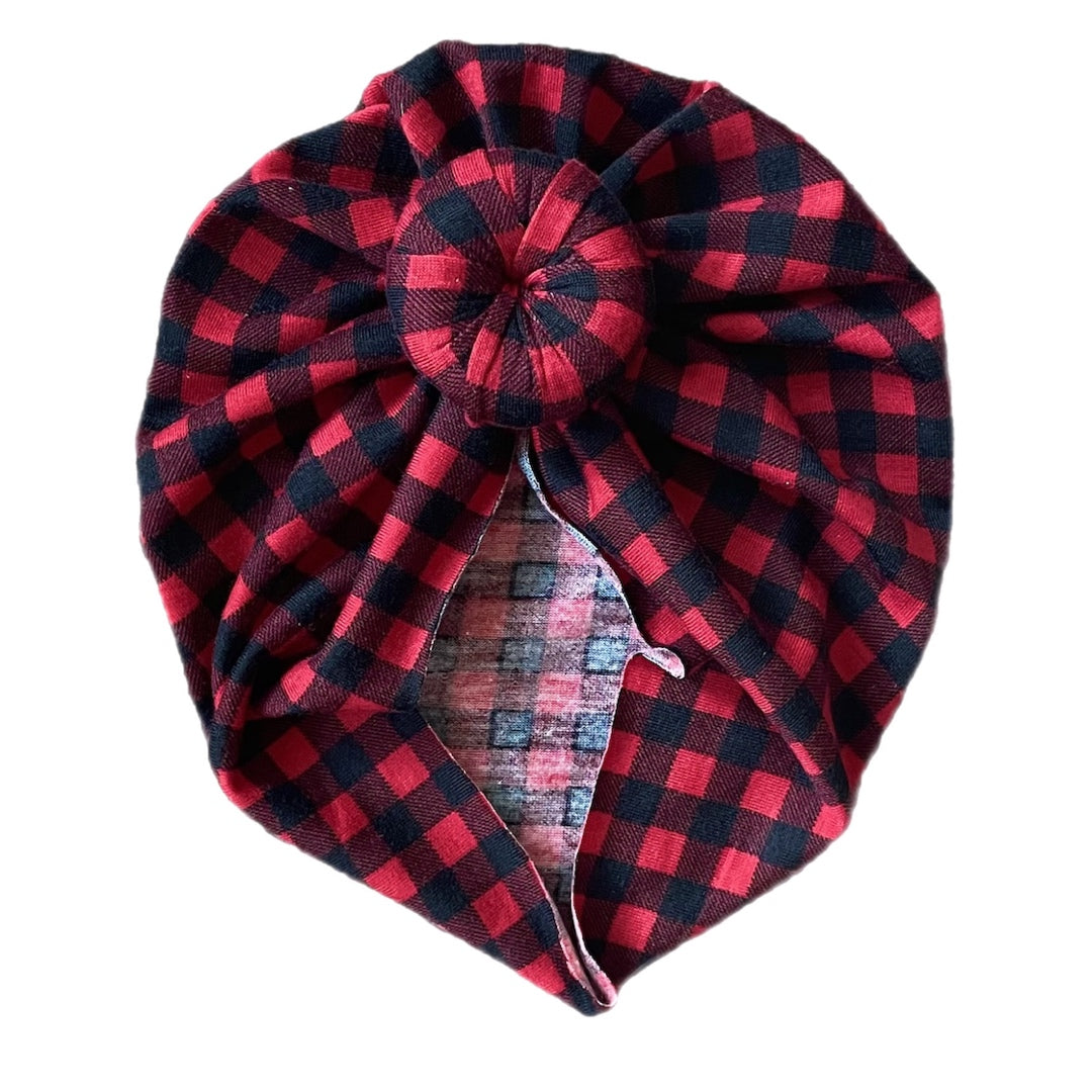 Ellen ~ Red & Black Plaid