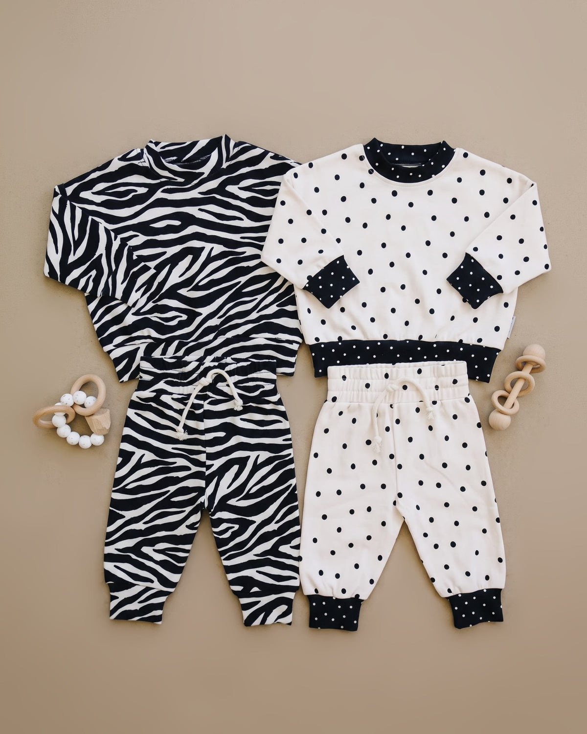 Jogger Set | Zebra
