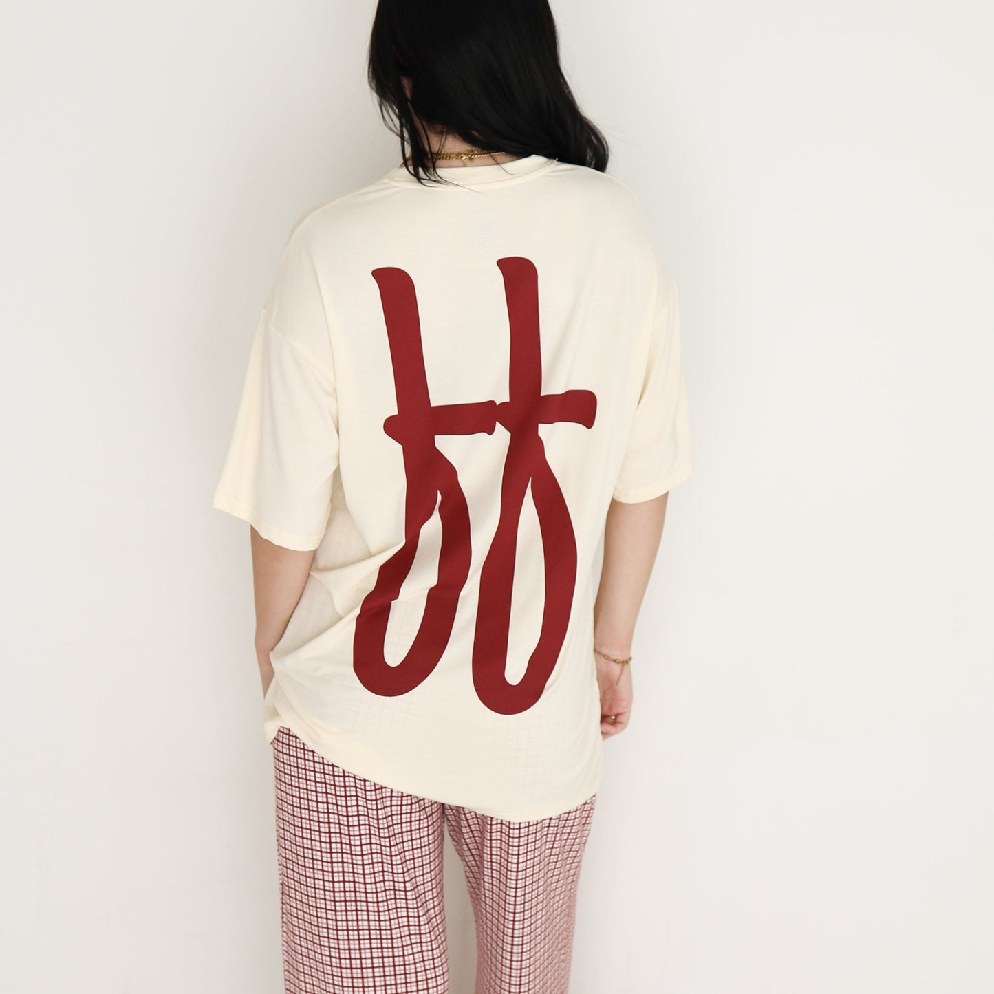 Short Sleeve Women's Bamboo Lounge Set | Milk & Window Pane