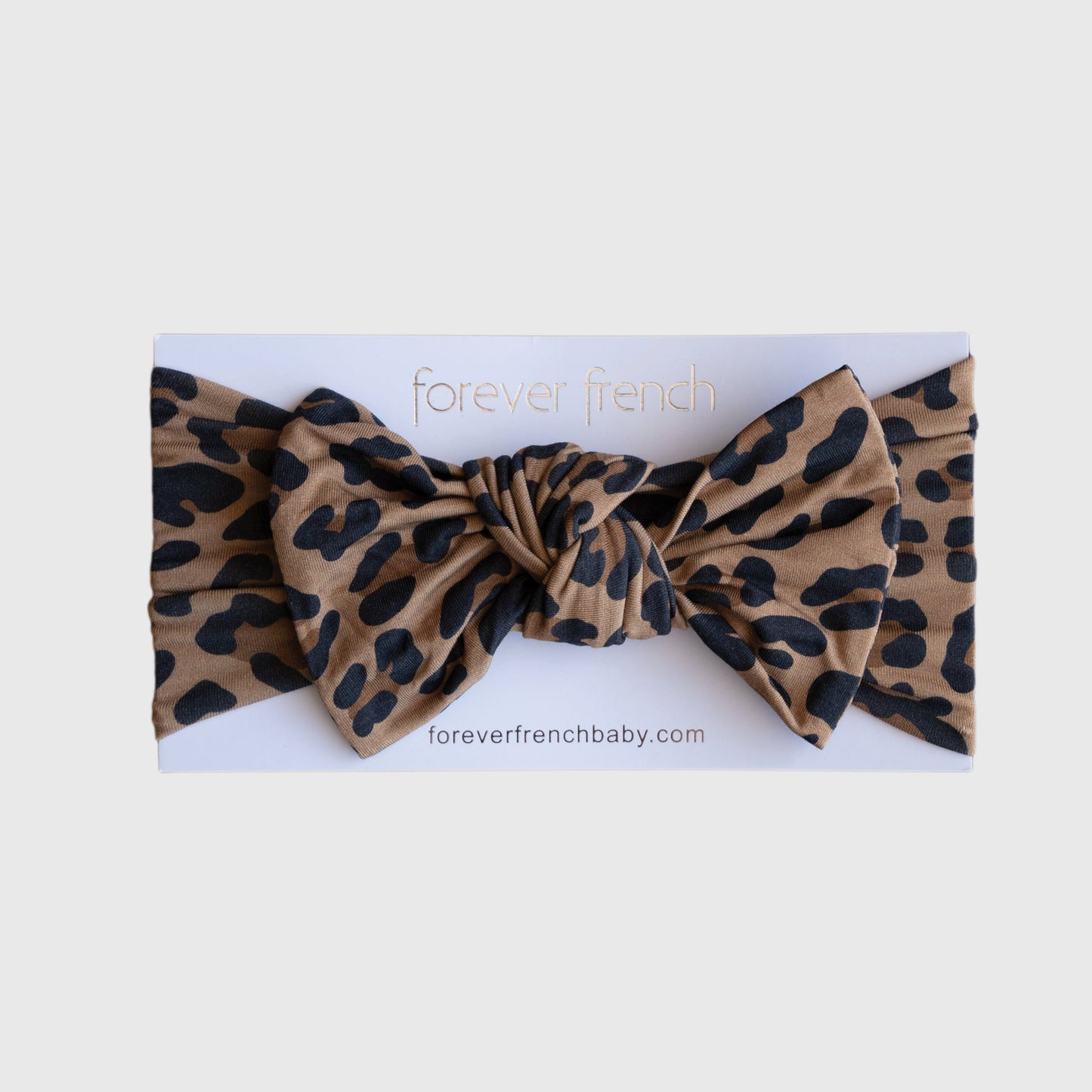 Bamboo Head Wrap | Leopard