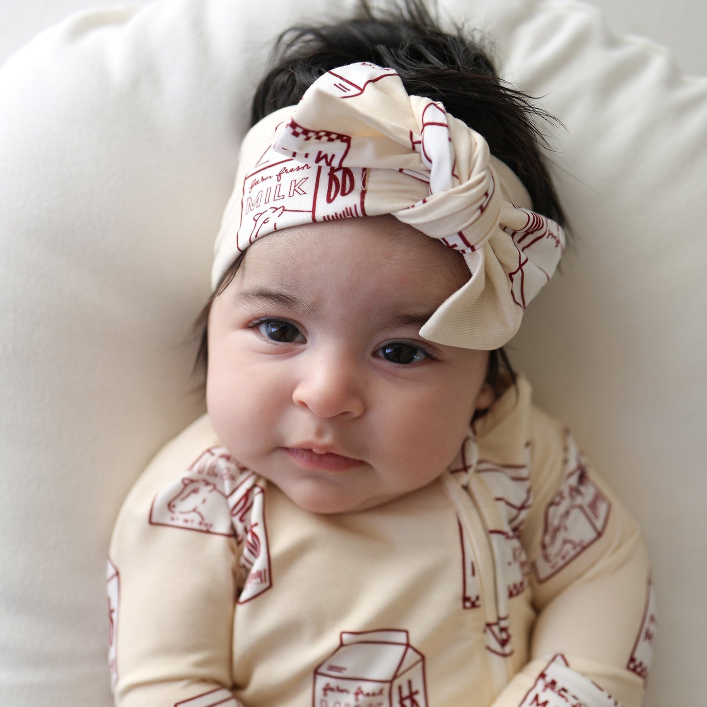 Bamboo Zip Pajamas | Milk