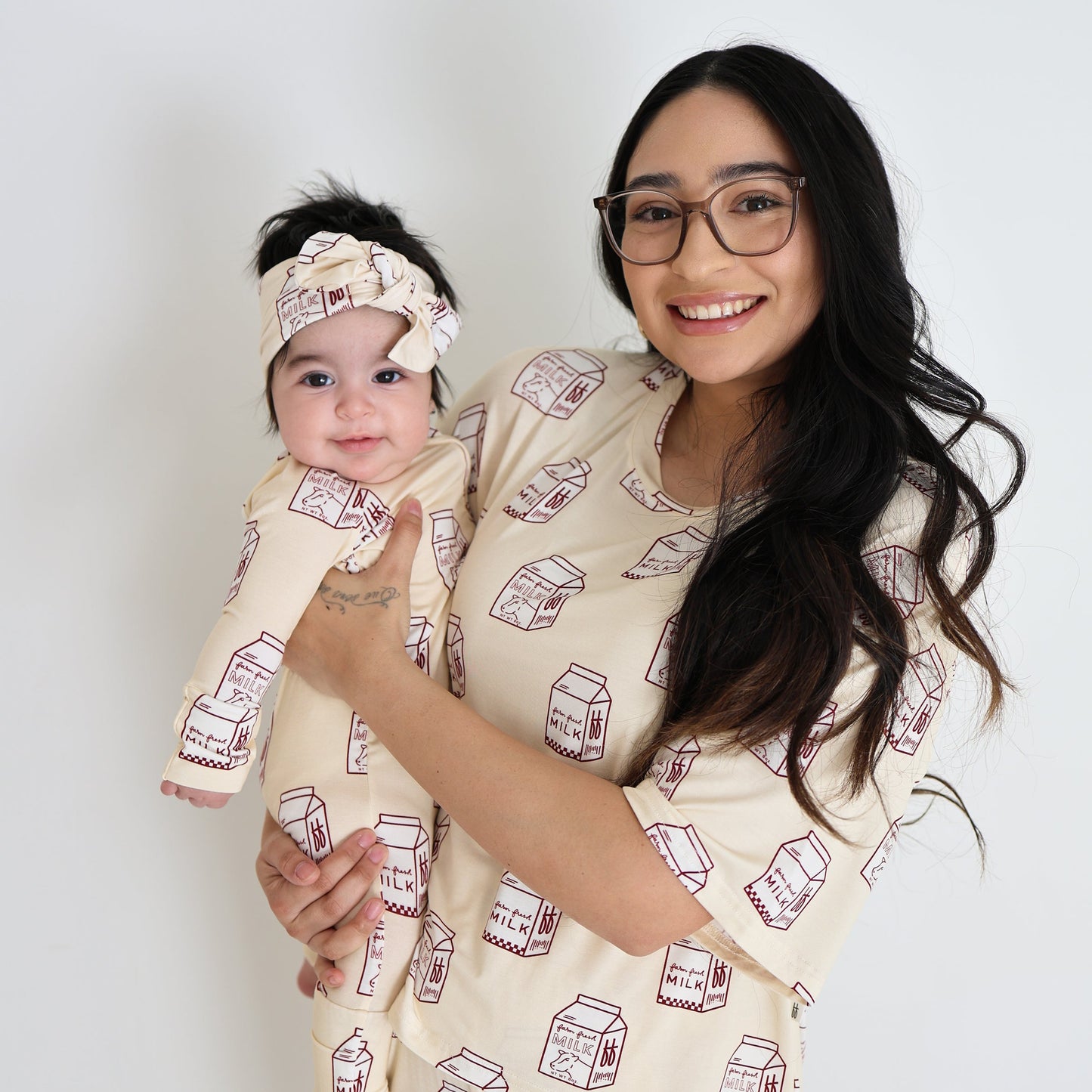 Bamboo Zip Pajamas | Milk