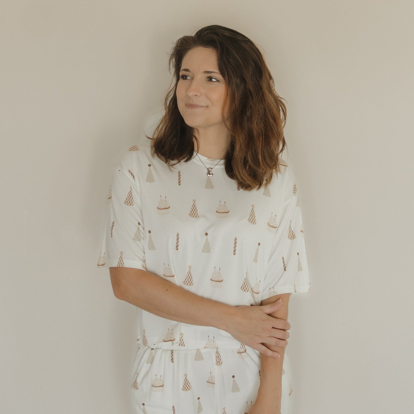 Women's Boxy Tee Lounge Set | Birthday Boy