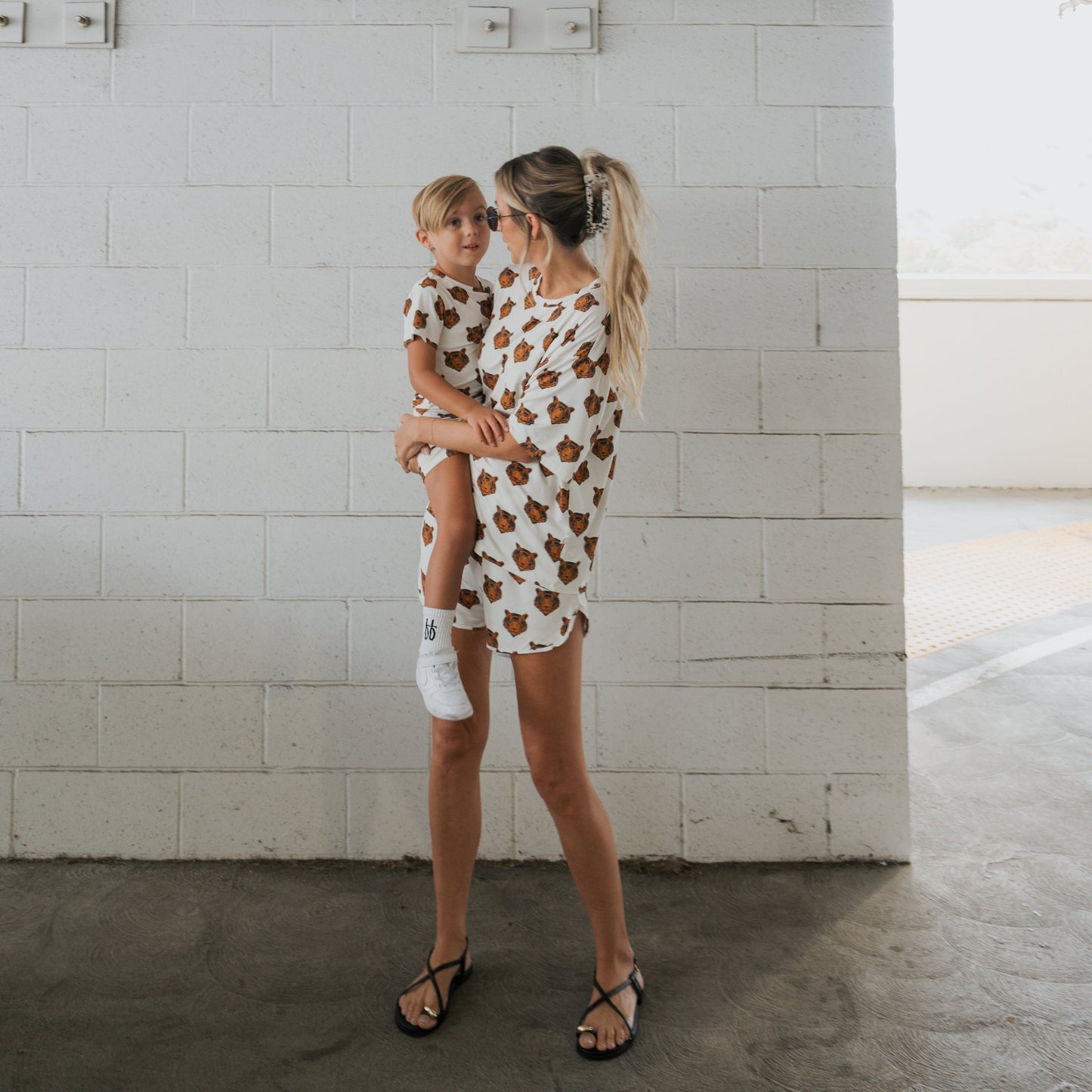 Bamboo Short Set | Tigers