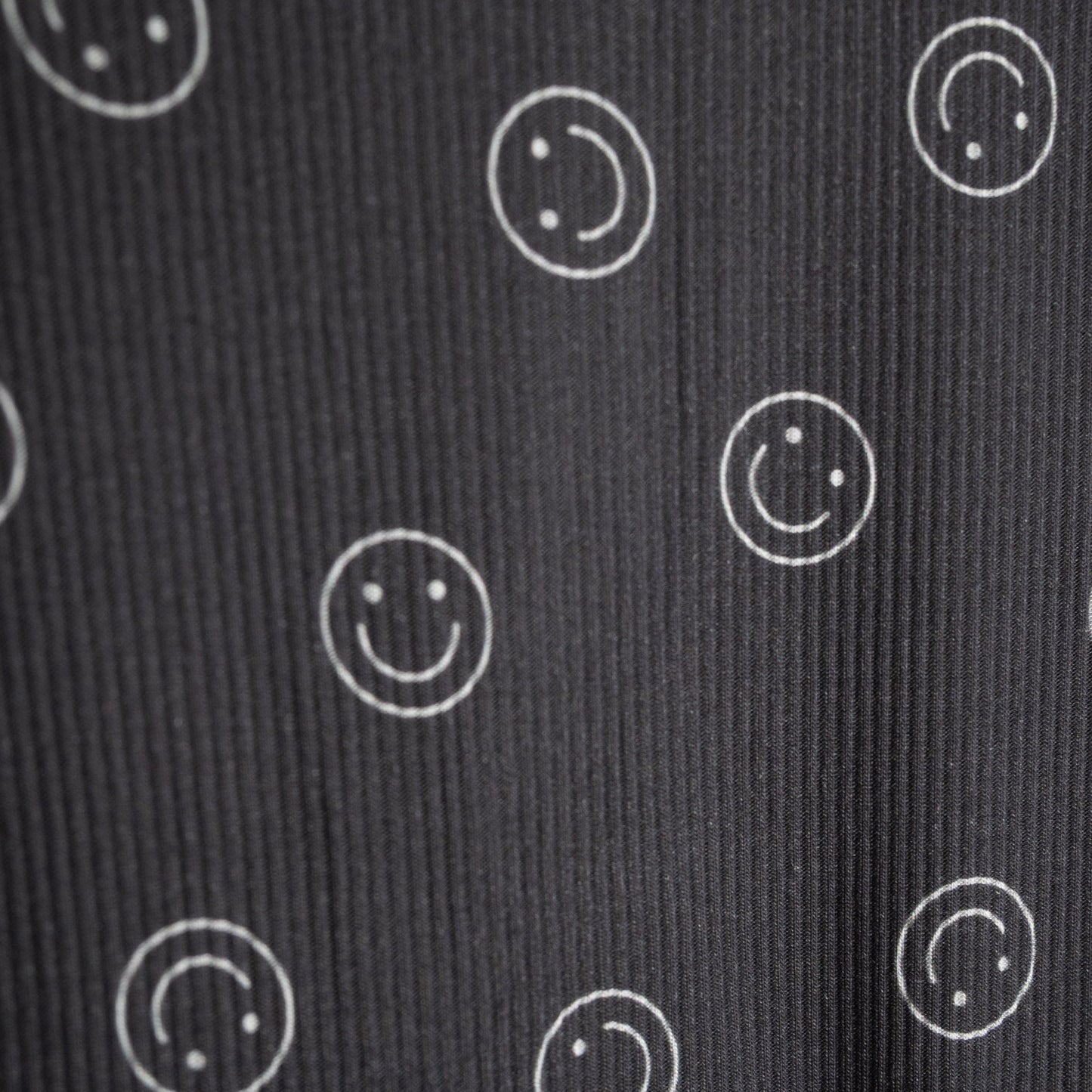 Child Boxy Tee Lounge Set | Smiley Ribbed