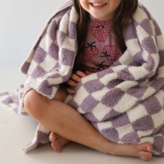 Plush Blanket | Grape Soda