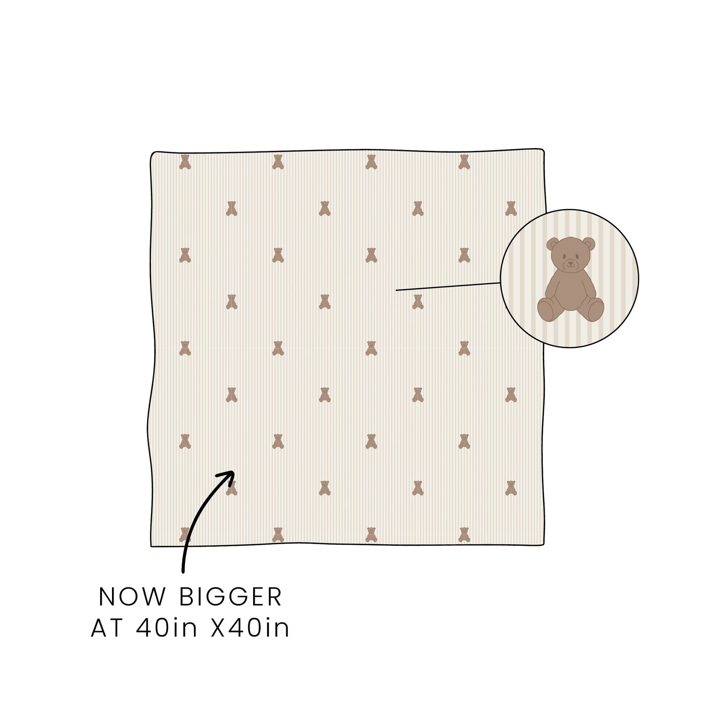 Bamboo Swaddle | Teddy